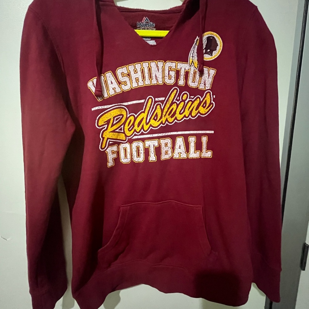 Majestic Red V-Neck Sweater